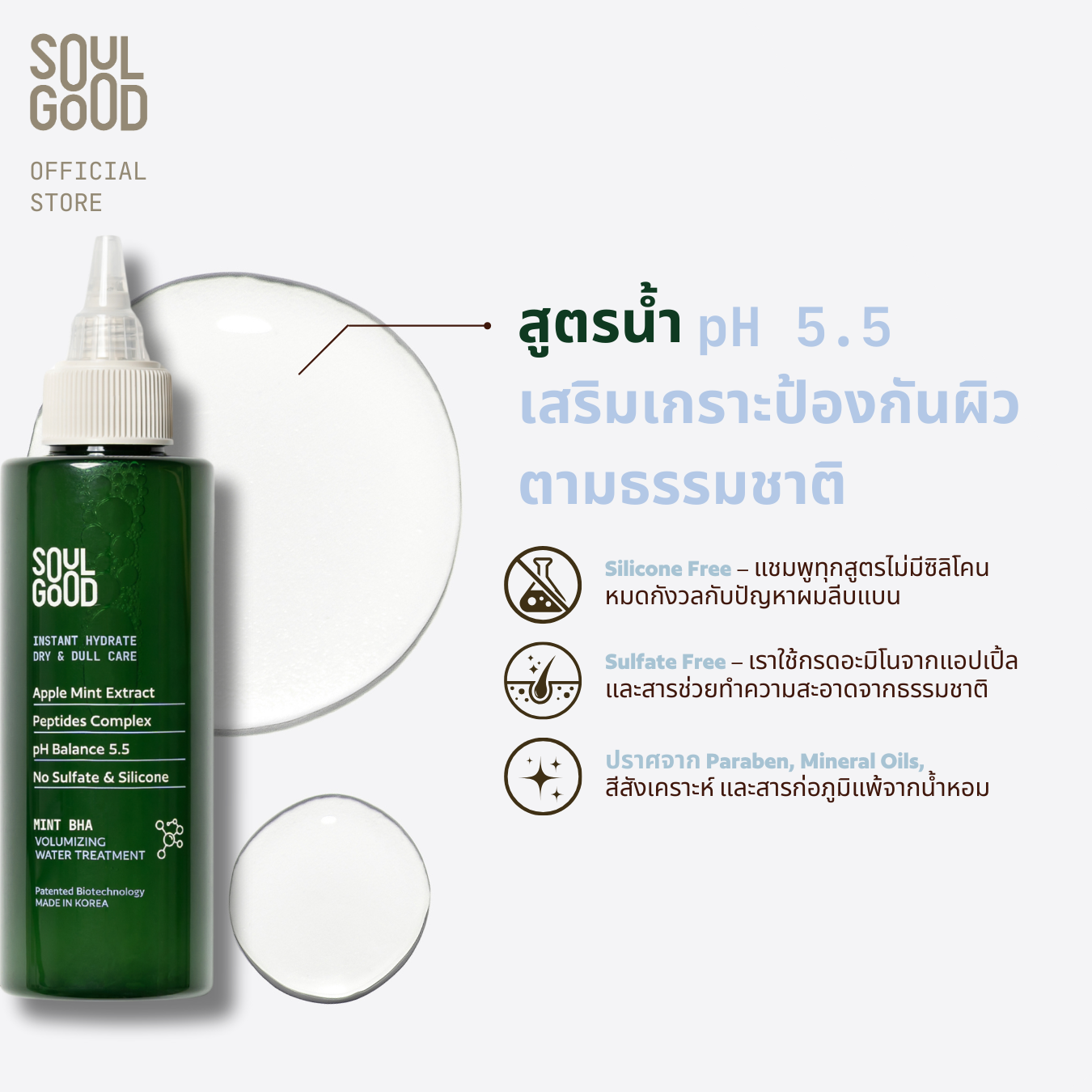 MintBHA Volumizing Water Treatment 150ml